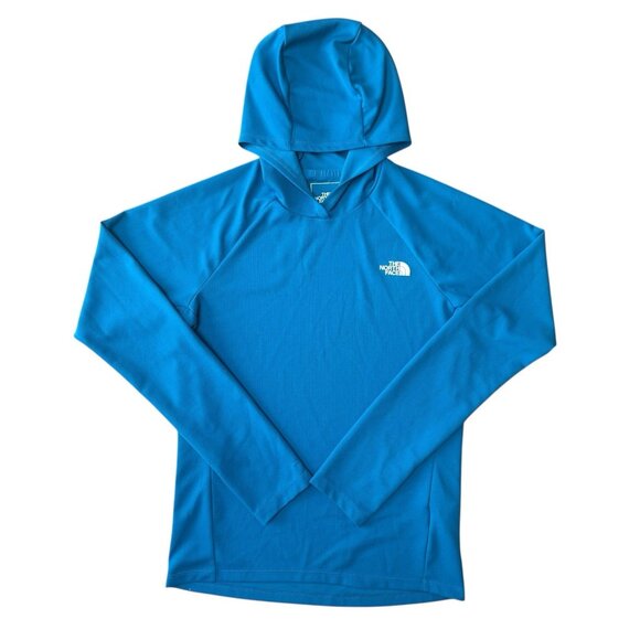 The North Face Lightweight Hoodie Mens Small Long Sleeve Blue - Picture 1 of 6